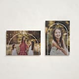 "Scalloped Frame" - Hanukkah Cards in Wintermint by Mansi Verma - Photo Orientation Options