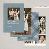 "Script Shalom" - Hanukkah Cards in Frost by Mary Kay Garttmeier - Back of Card Options
