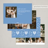 "love and  light" - Hanukkah Cards in Starlight by Benita Crandall - Back of Card Options