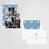 "love, light, latkes" - Hanukkah Cards in Starlight by Benita Crandall - Assembled