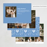 "Curved Type" - Hanukkah Cards in Starlight by Benita Crandall - Back of Card Options