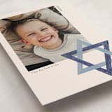 "Star of David" - Hanukkah Cards in Blue Spruce by Annie Montgomery - Detail