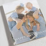 "Sketched Menorah" - Hanukkah Cards in Sky by Tamara Hilje - Detail