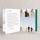 "Sparkling Wine" - Holiday Booklette Cards in Evergreen by Hooray Creative - Interior Option - 2