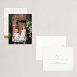 "Vintage Elegance" - Holiday Booklette Cards in Golden by Kristie Kern - Assembled