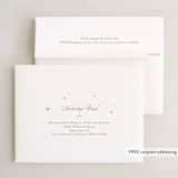 "Brightly Shining" - Holiday Booklette Cards in Frost by Jennifer Postorino - FREE Recipient Addressing