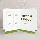 "Custom HBK" - Holiday Booklette Cards in White by Minted - Interior Option - 1