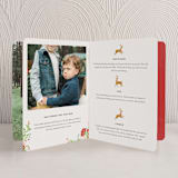 "Holiday Forest Photo" - Holiday Booklette Cards in Nuit by Menci Zaga - Interior Option - 2