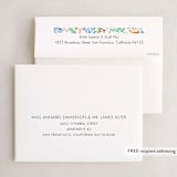 "Holiday Forest Photo" - Holiday Booklette Cards in Nuit by Menci Zaga - FREE Recipient Addressing