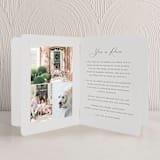 "Merry & Minimalist" - Holiday Booklette Cards in Fog by Nicole Walsh - Interior Option - 2