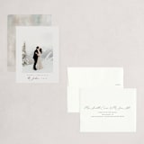 "Merry & Minimalist" - Holiday Booklette Cards in Fog by Nicole Walsh - Assembled