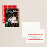 "A Signature Holiday" - Holiday Booklette Cards in Snow by Liz Conley - Assembled
