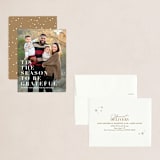 "to be grateful" - Holiday Booklette Cards in Snow by Angela Marzuki - Assembled