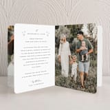 "CHIC MINIMAL" - Holiday Booklette Cards in Glacier by Melanie Kosuge - Interior Option - 2