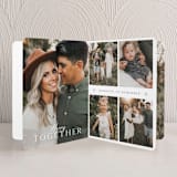 "CHIC MINIMAL" - Holiday Booklette Cards in Glacier by Melanie Kosuge - Interior Option - 1