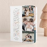 "More New Year" - Holiday Booklette Cards in Cedar by Alethea and Ruth - Front