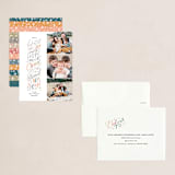 "More New Year" - Holiday Booklette Cards in Cedar by Alethea and Ruth - Assembled