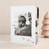 "Toboggan" - Holiday Booklette Cards in Sprinkles by Jackie Crawford - Front
