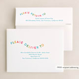 "Toboggan" - Holiday Booklette Cards in Sprinkles by Jackie Crawford - FREE Recipient Addressing