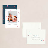 "Confetti" - Holiday Booklette Cards in Fruitcake by Pixel and Hank - Assembled