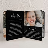 "Minimalist Joy" - Holiday Booklette Cards in Midnight by Erica Krystek - Interior Option - 2