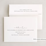 "Minimalist Joy" - Holiday Booklette Cards in Midnight by Erica Krystek - FREE Recipient Addressing
