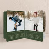 "Christmas Wishes" - Holiday Booklette Cards in Balsam Fir by Roopali - Interior Option - 1