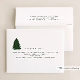 "Christmas Wishes" - Holiday Booklette Cards in Balsam Fir by Roopali - FREE Recipient Addressing