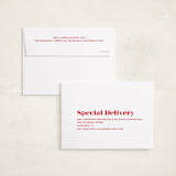 "a merry addition" - Holiday Birth Announcement Cards in Frosting by Liz Conley - FREE Recipient Addressing