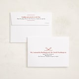 "Best Gift Ever bow" - Holiday Birth Announcement Cards in Citrus by Alethea and Ruth - FREE Recipient Addressing