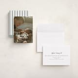 "Our Merry Little Christmas" - Holiday Birth Announcement Cards in Sugar by Jenna Holcomb - Assembled