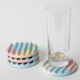 "Jawbreaker Coasters (Set of 4)" - Coasters in multicolor by Pretti.Cool