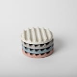 "Terrazzo Neutrals Coasters (Set of 4)" - Coasters in white by Pretti.Cool