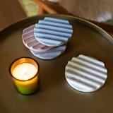 "Terrazzo Neutrals Coasters (Set of 4)" - Coasters in white by Pretti.Cool