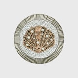 "Shell coasters" - Coasters in gold by Joanna Buchanan
