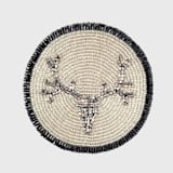 "Antler coaster" - Coasters in gold by Joanna Buchanan