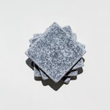 "Marble Coaster Set (ASH)" - Coasters in gray by the parmatile shop