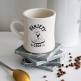 "Marble Coaster Set (RAINFOREST)" - Coasters in green by the parmatile shop
