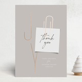 "Joy Note" - Holiday Cards in Tinsel by Amy Payne - Front