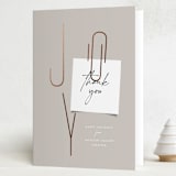 "Joy Note" - Holiday Cards in Tinsel by Amy Payne - Folded Card