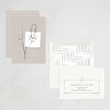 "Joy Note" - Holiday Cards in Tinsel by Amy Payne - Assembled