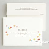 "Confetti Dots" - Holiday Cards in Candy by Ellen Schlegelmilch - FREE Recipient Addressing
