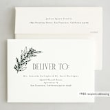 "Gilded Edge" - Holiday Cards in Forest by Michelle Taylor - FREE Recipient Addressing