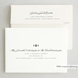 "Joyful Trees" - Holiday Cards in Ivory by Carolyn Nicks - FREE Recipient Addressing