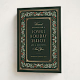 "Festive Trim" - Holiday Cards in Evergreen by Kristen Smith - Folded Card