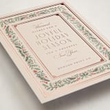 "Festive Trim" - Holiday Cards in Antique by Kristen Smith - Detail