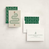 "Bauhaus Tree" - Holiday Cards in Pine by Holly Whitcomb - Assembled