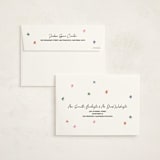 "Number Game" - Holiday Cards in Midnight by Inkblot Design - FREE Recipient Addressing
