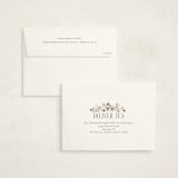 "Botanical Thank You" - Holiday Cards in Evergreen by Itsy Belle Studio - FREE Recipient Addressing