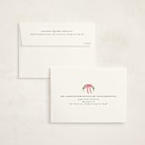 "Holiday Bow tree" - Holiday Cards in Peony by Chris Griffith - FREE Recipient Addressing